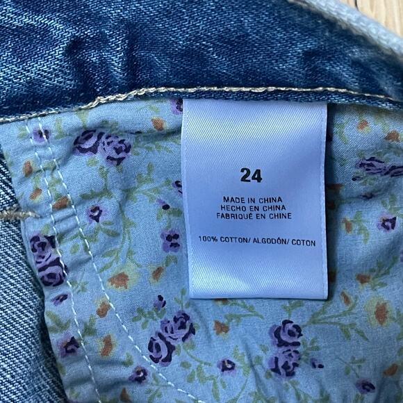 NWT Favorite Daughter Tommy Mid Rise Boyfriend Jeans Size 24 - Picture 8 of 10